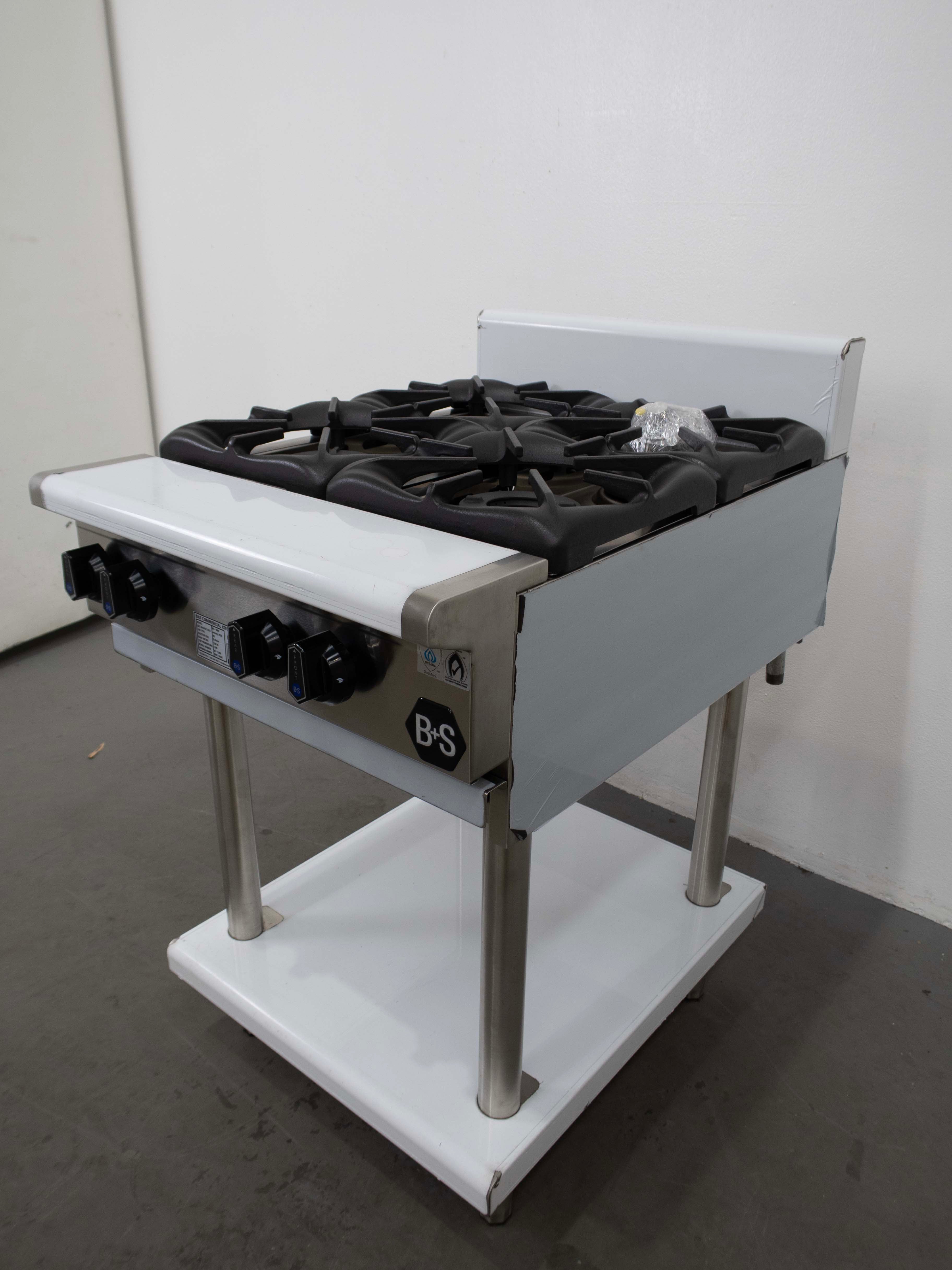 B+S BT-SB4 4 Burner Cook Top