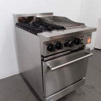 B+S KOV-SB2-GRP3 2 Burner Oven + Griddle
