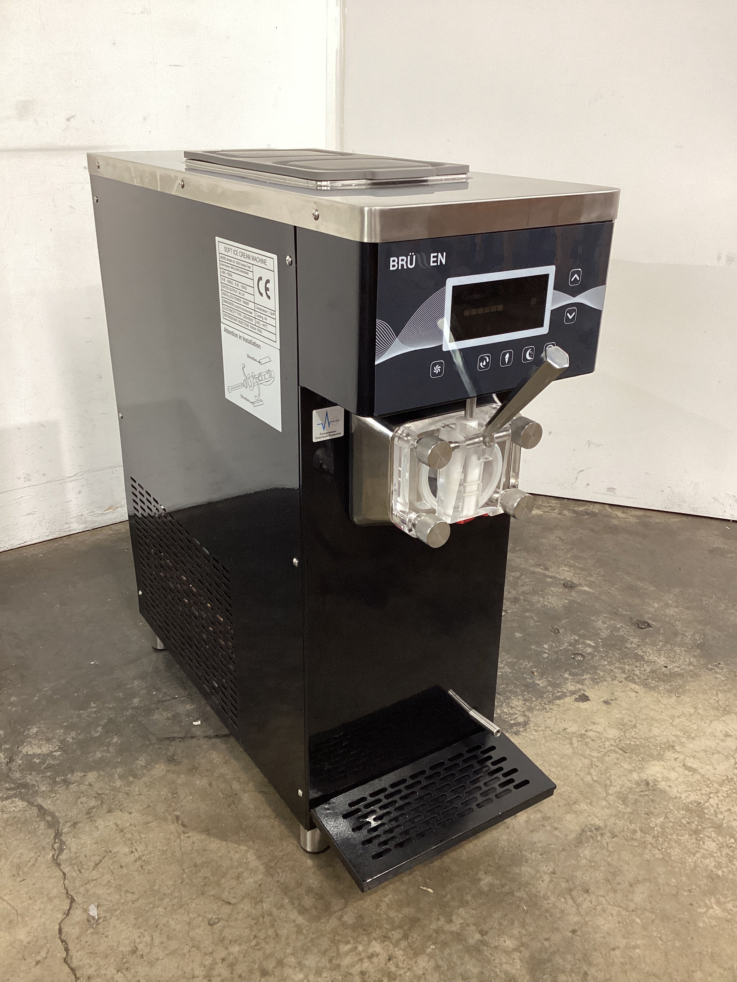 Brullen i91 2020 Gravity Feed Ice Cream Machine