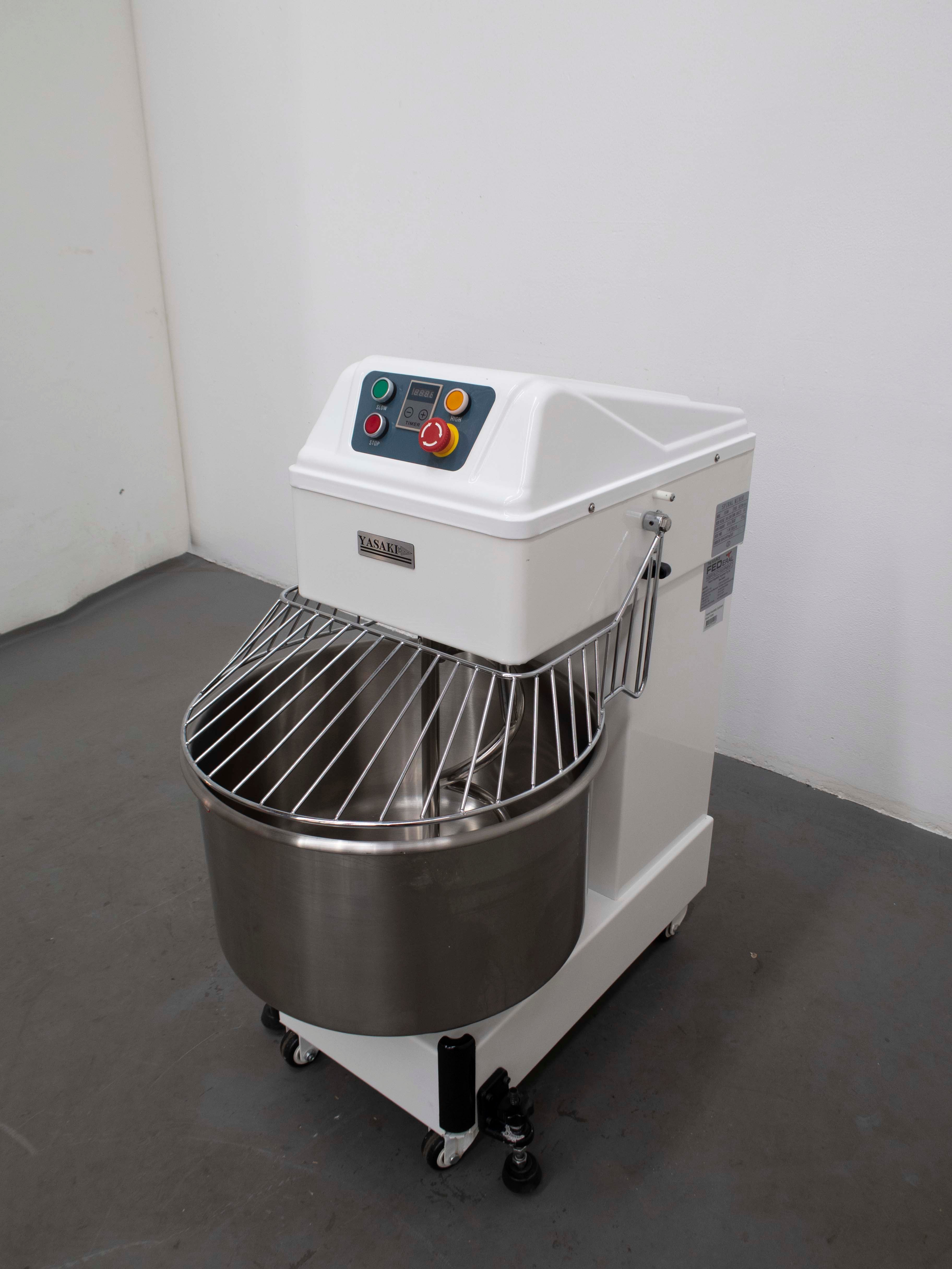 FED FS50M Spiral Mixer Manual Control Panel