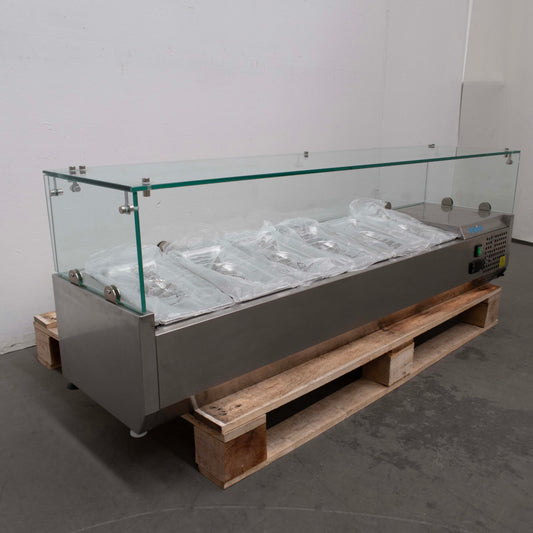 Polar AB090-A Countertop Prep Fridge