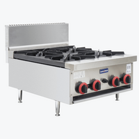 Gasmax RB-4E 4 Burner Cooktop + Stand