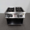 Olis D74/10 CG 4 Burner Gas Range - Open Cabinet