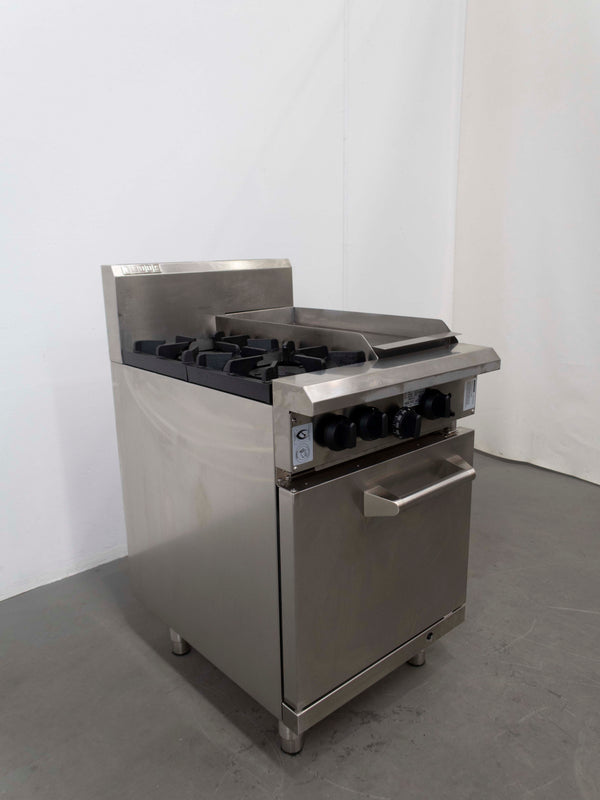 Luus RS-2B3P Griddle/Oven Combo