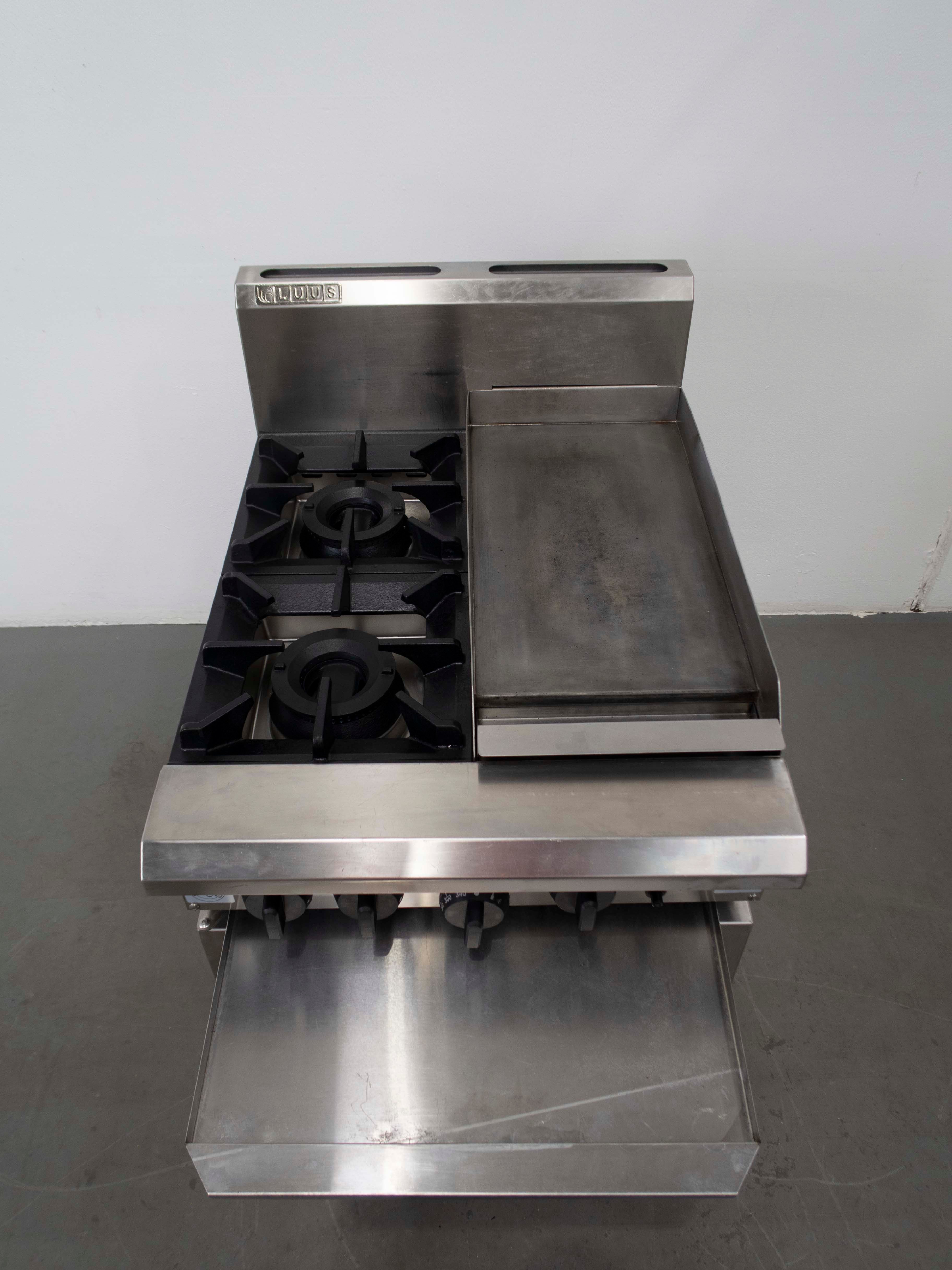 Luus RS-2B3P Griddle/Oven Combo