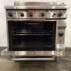 CaterWare GBO4-30HP Gas Cooktop & Oven