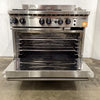 B&S KOV-SB4-GRP3 4 Burner Range Oven