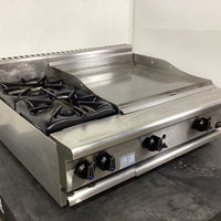 B&S VBT-SB2-GRP6 BM Griddle Cooktop Combo