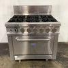 Gasmax GBS6TS 6 Burner Range Oven