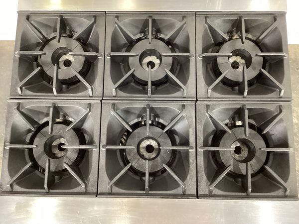Gasmax GBS6TS 6 Burner Range Oven