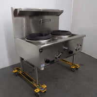 B&S UFWWD-2 2 Hole Wok Table