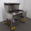 B&S UFWWD-2 2 Hole Wok Table
