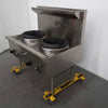 B&S UFWWD-2 2 Hole Wok Table