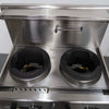B&S UFWWD-2 2 Hole Wok Table