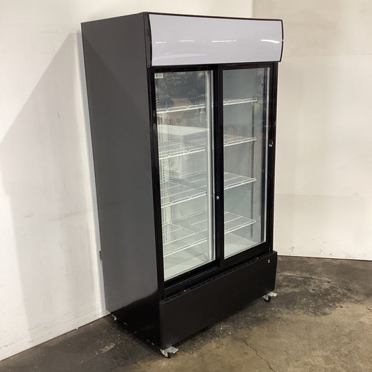 Thermaster LG-1000SDBP Upright Drink Fridge