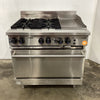 B&S KOV-SB4-GRP3 4 Burner Range Oven