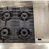 B&S KOV-SB4-GRP3 4 Burner Range Oven