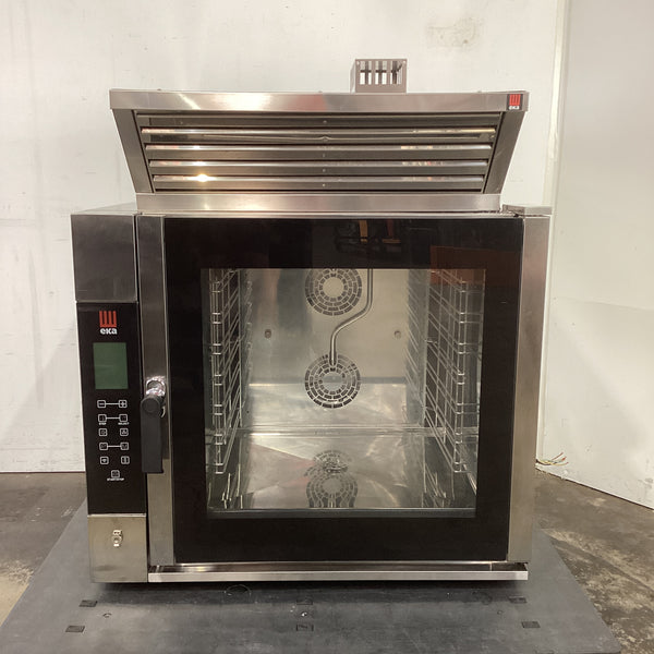 Tecnoeka EKF711TC/ EKKC 4 Combi Oven + Exhaust Hood