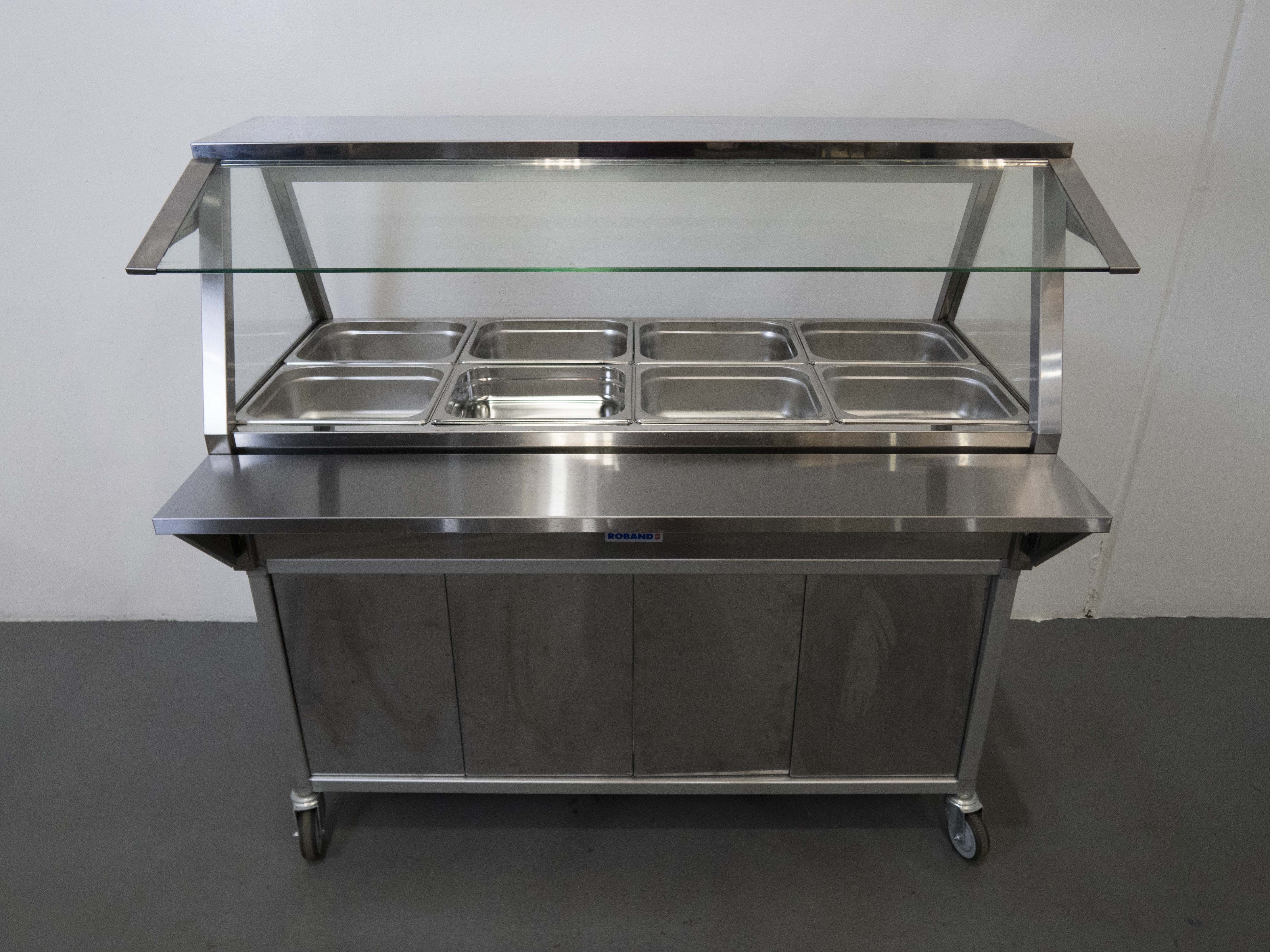 Roband E24 Bain Marie with Trolley