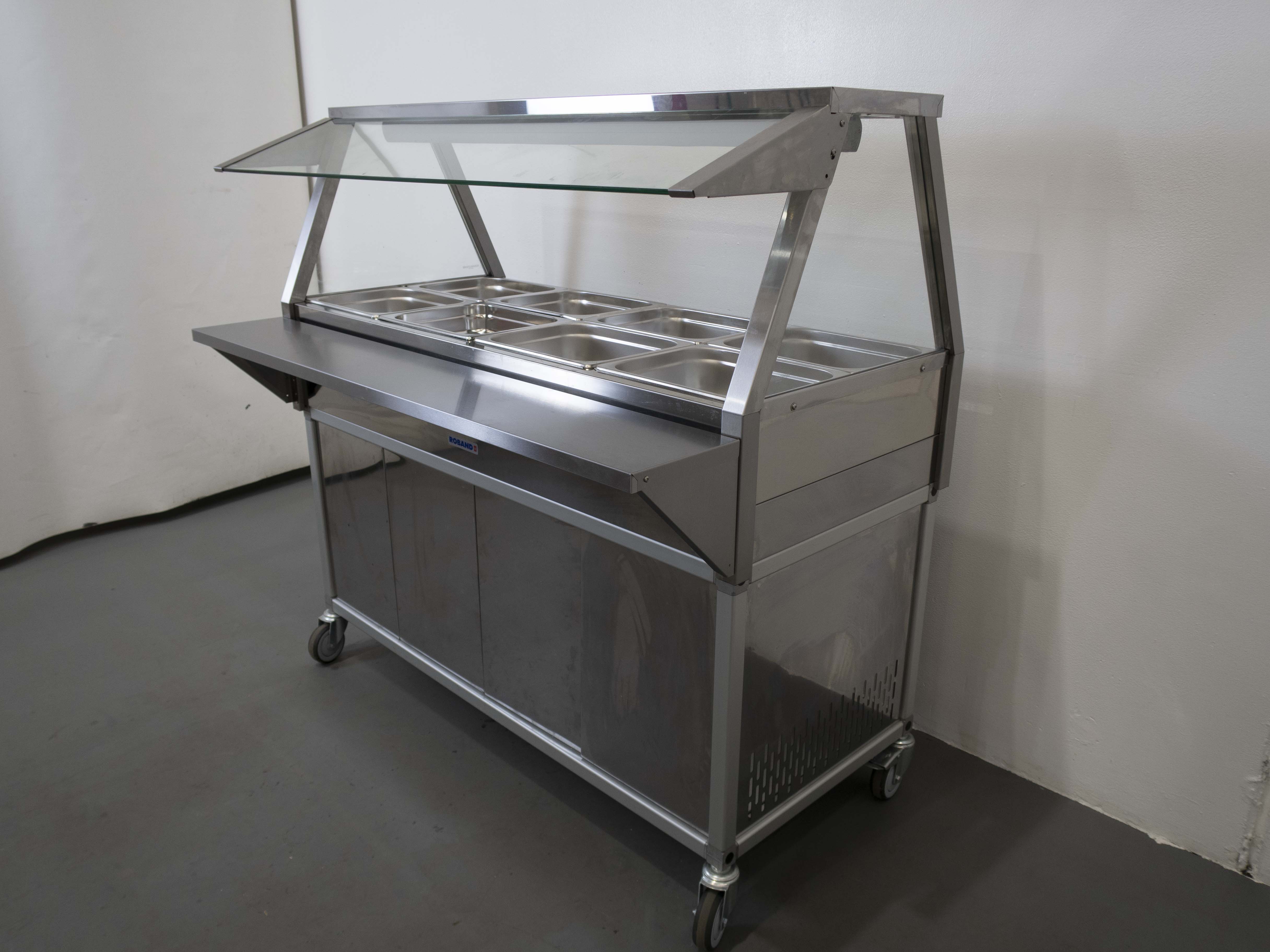 Roband E24 Bain Marie with Trolley