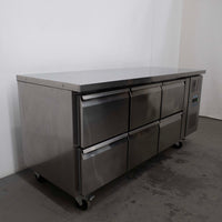 Polar DA548-A 6 Drawer Counter Fridge