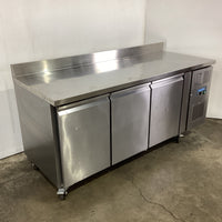 Polar DL915-A 3 Door Workbench Fridge