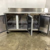 Polar DL915-A 3 Door Workbench Fridge