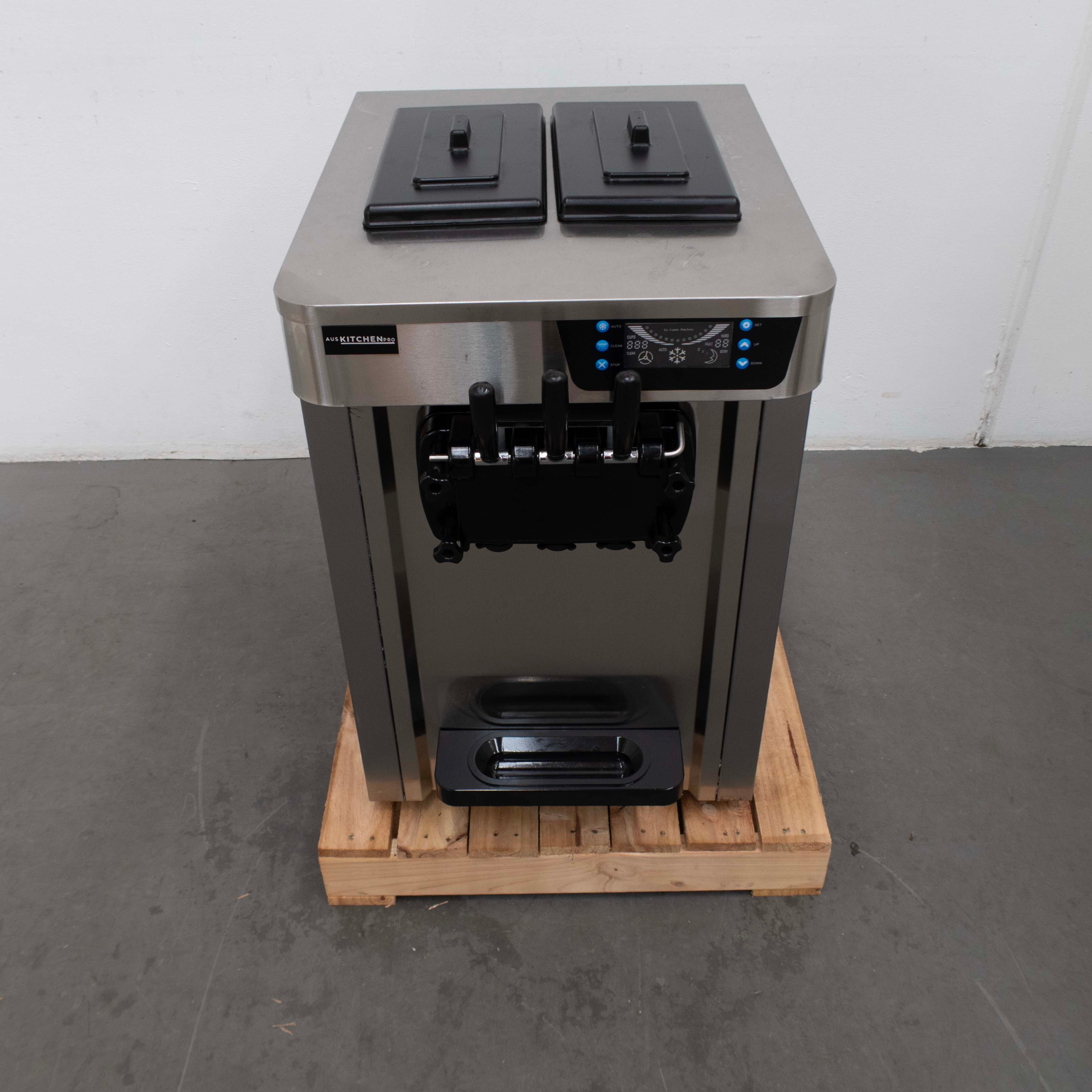 Aus Kitchen Pro AUSKPSS22AB Soft Serve Ice Cream Machine