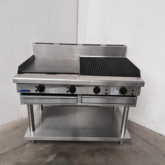 Luus CS-6P6C Chargrill/Griddle