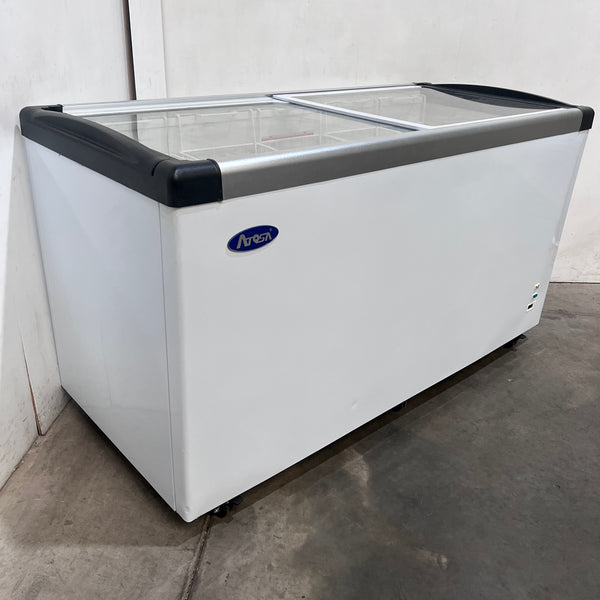 Atosa SD-520P Flat Glass Top Chest Freezer