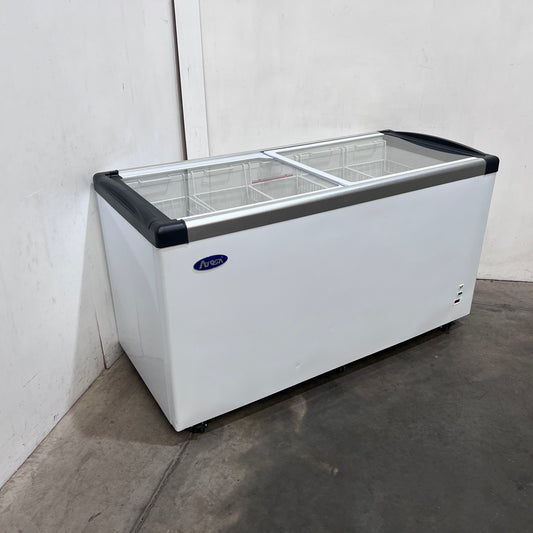 Atosa SD-520P Flat Glass Top Chest Freezer