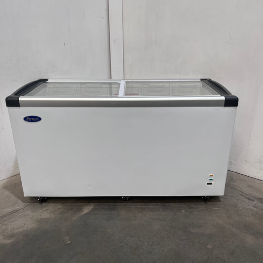 Atosa SD-520P Flat Glass Top Chest Freezer