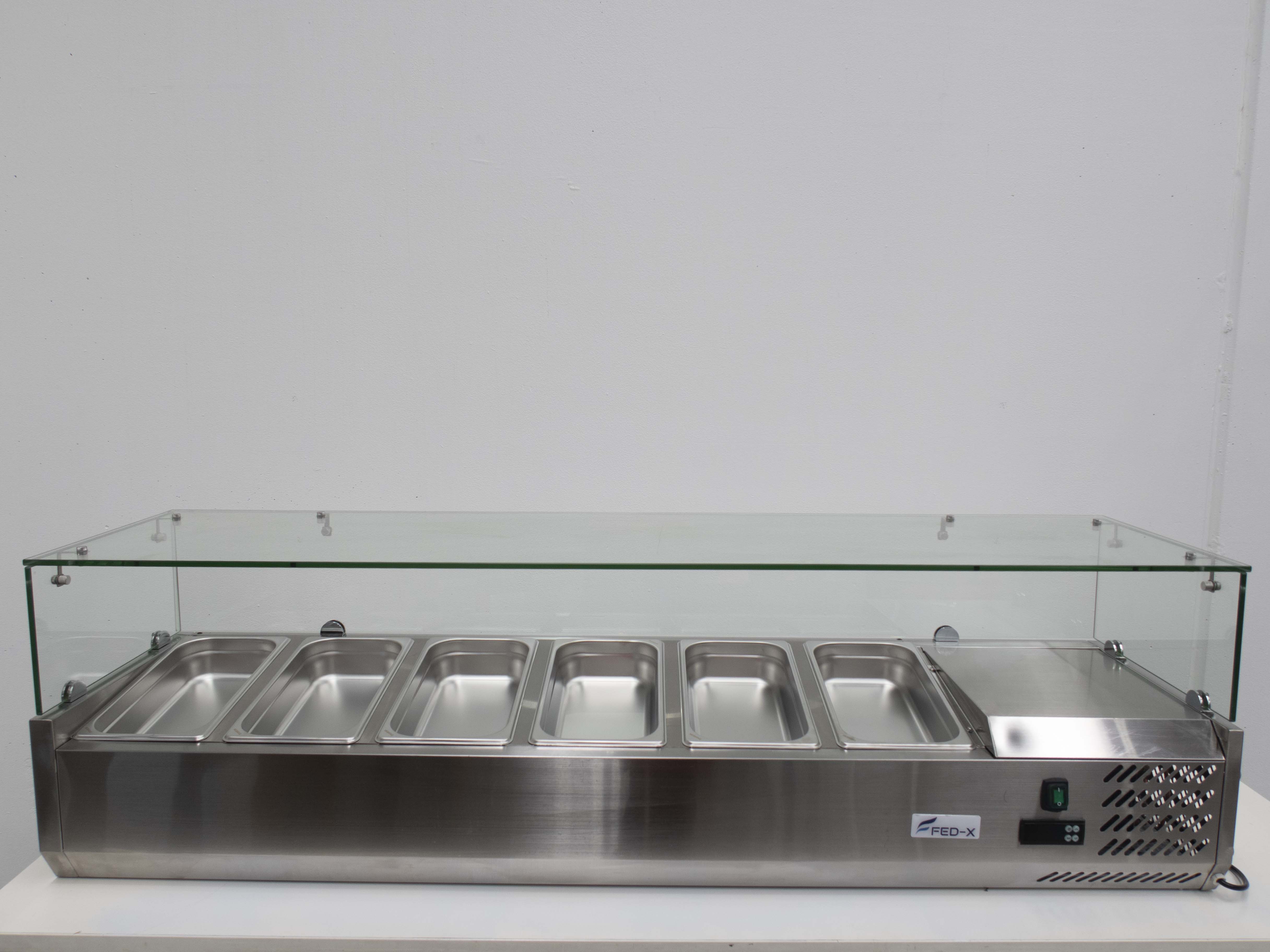 FED-X XVRX1500/380S Sandwich Prep Fridge
