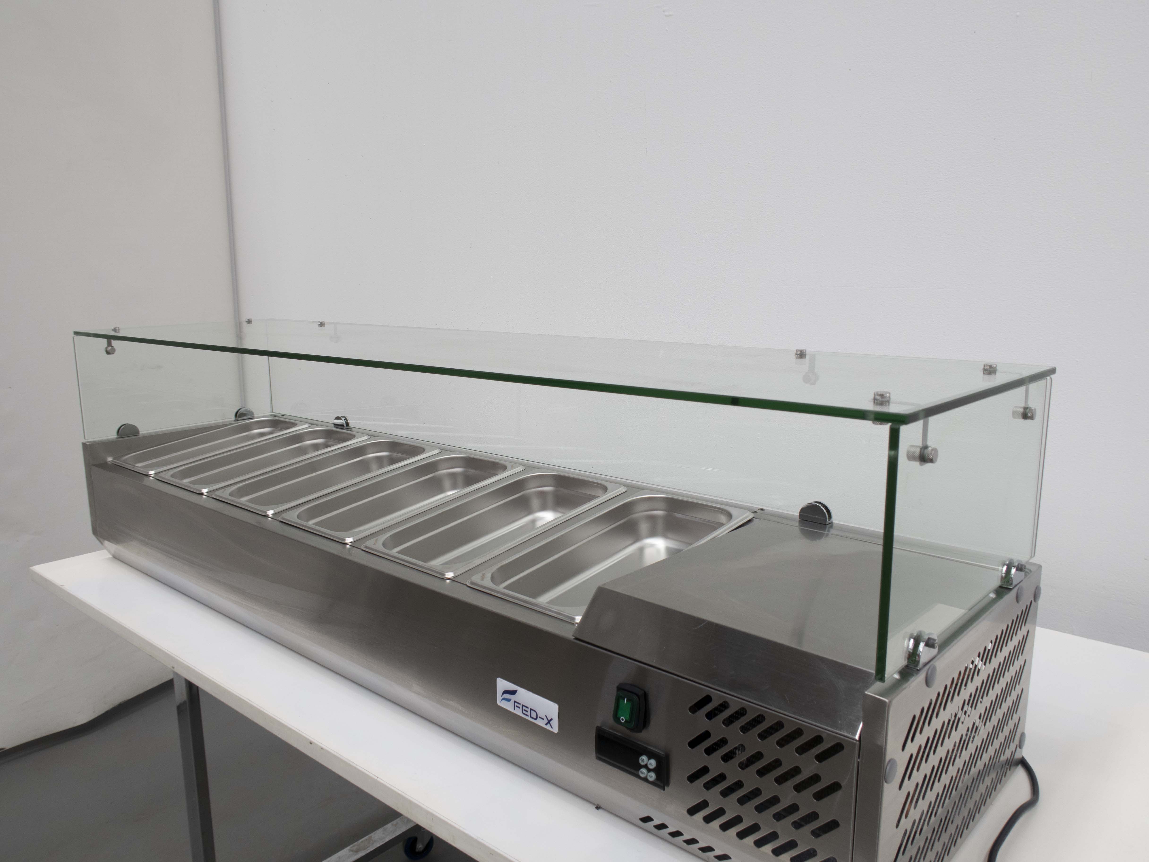 FED-X XVRX1500/380S Sandwich Prep Fridge
