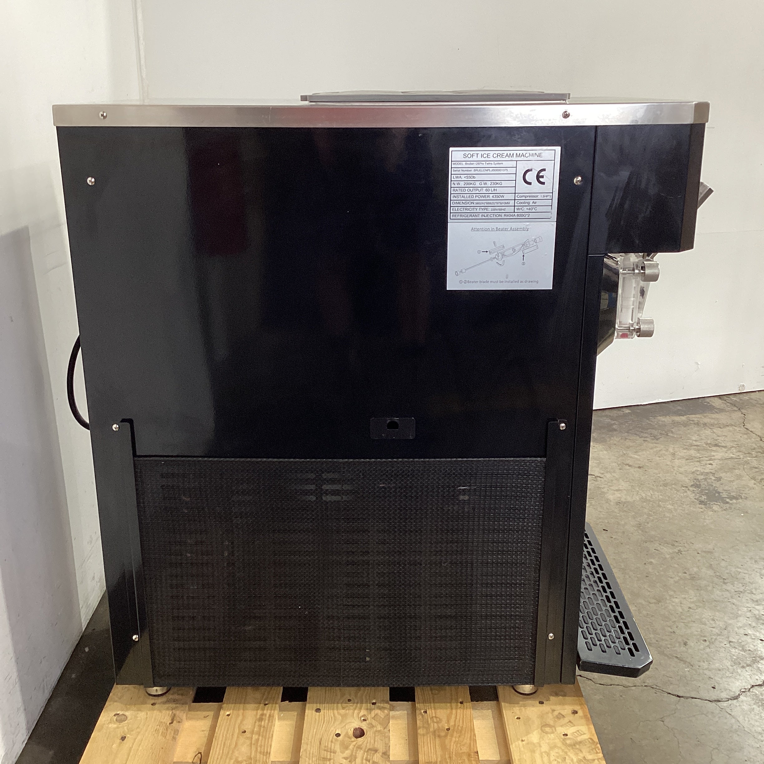 Brullen i26 Pro Twins System Ice Cream Machine