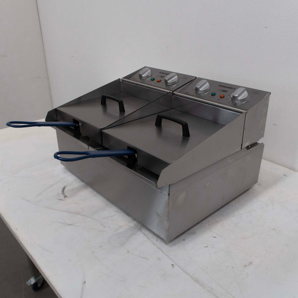 Roband FR25 Contertop Split Pan Fryer