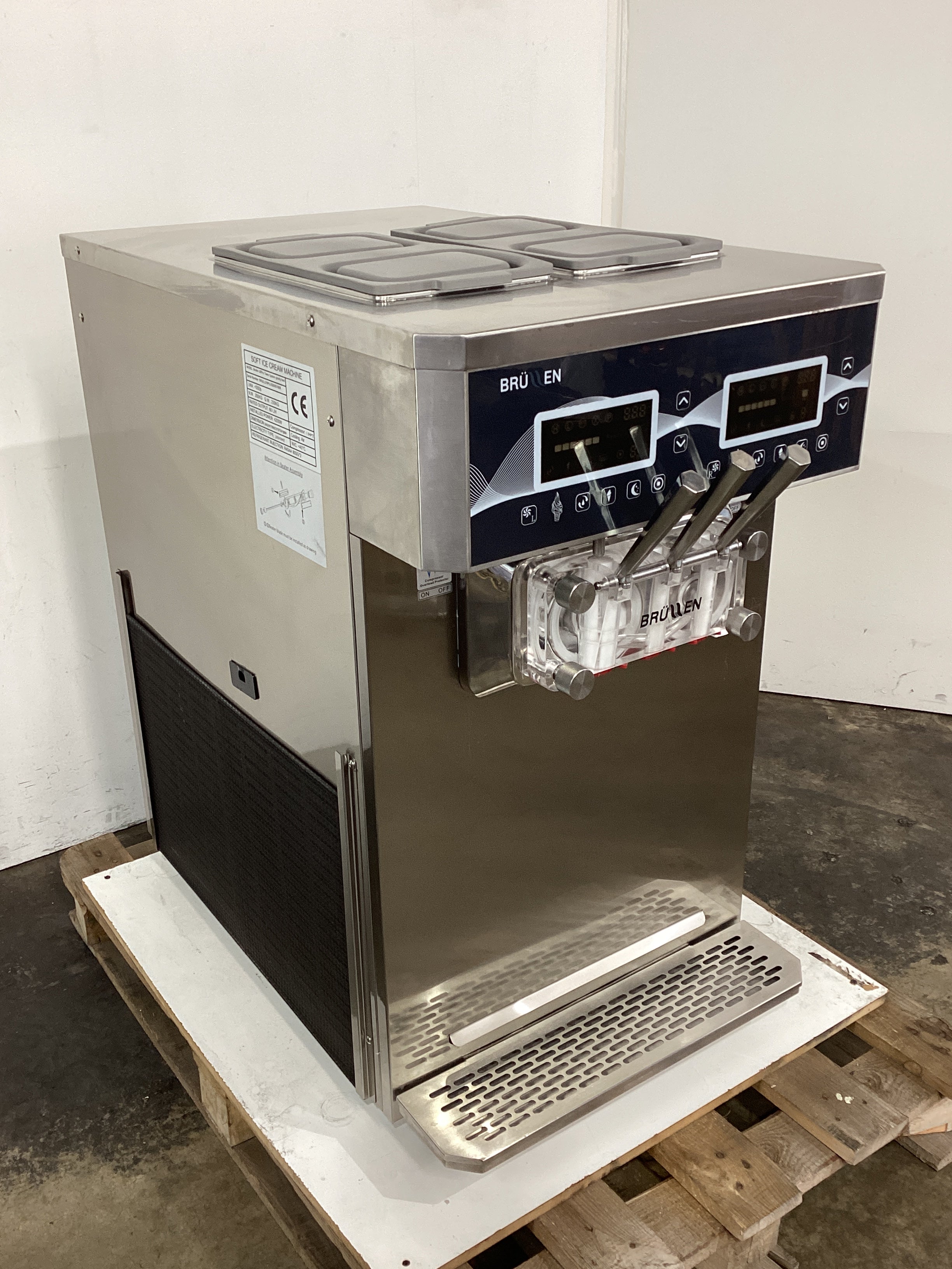 Brullen i26 Pro Twin Ice Cream Machine