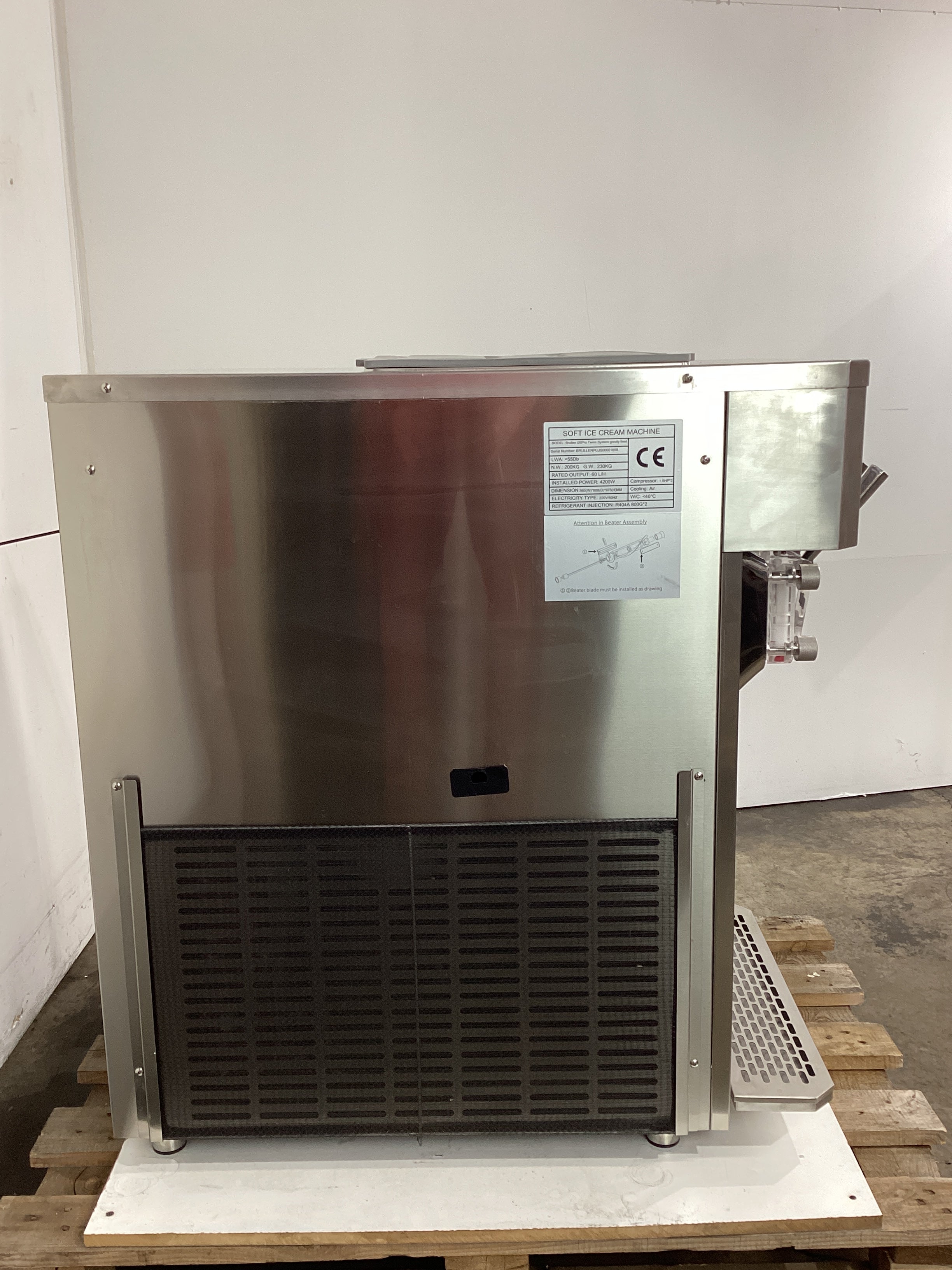 Brullen i26 Pro Twin Ice Cream Machine
