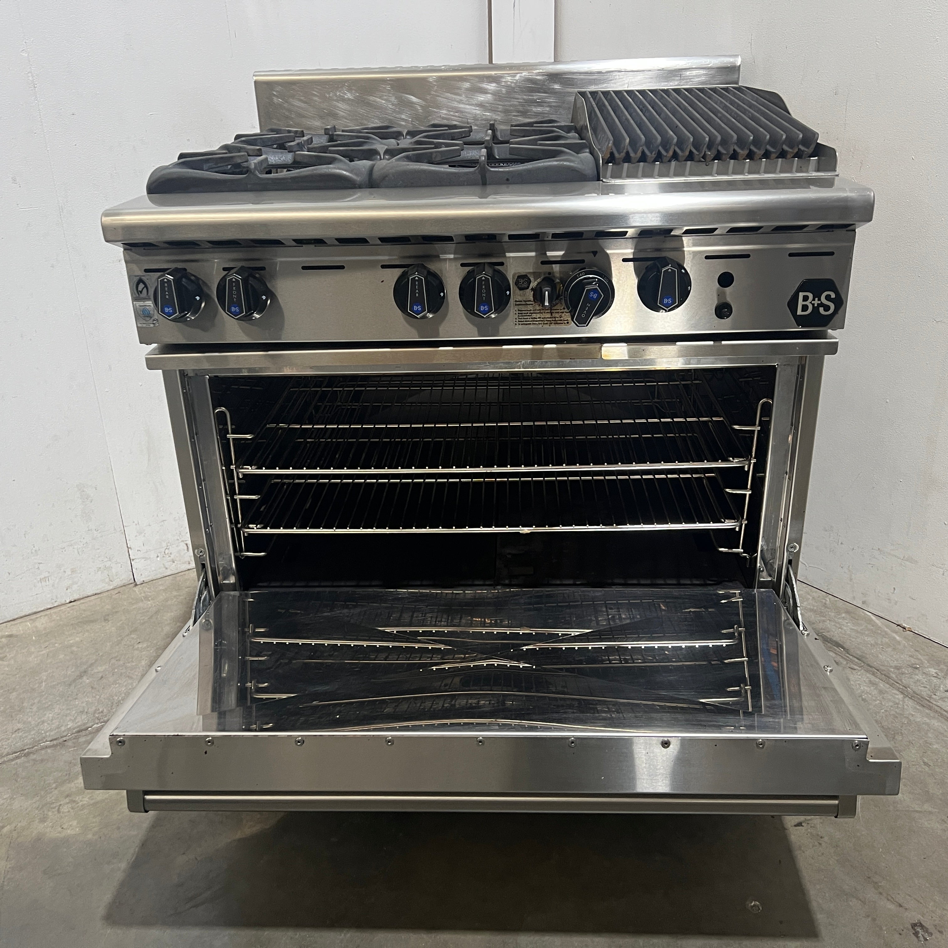 B&S OV-SB4-CBR3 Range Oven
