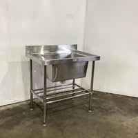 Stainless Steel Sink Bench 900w