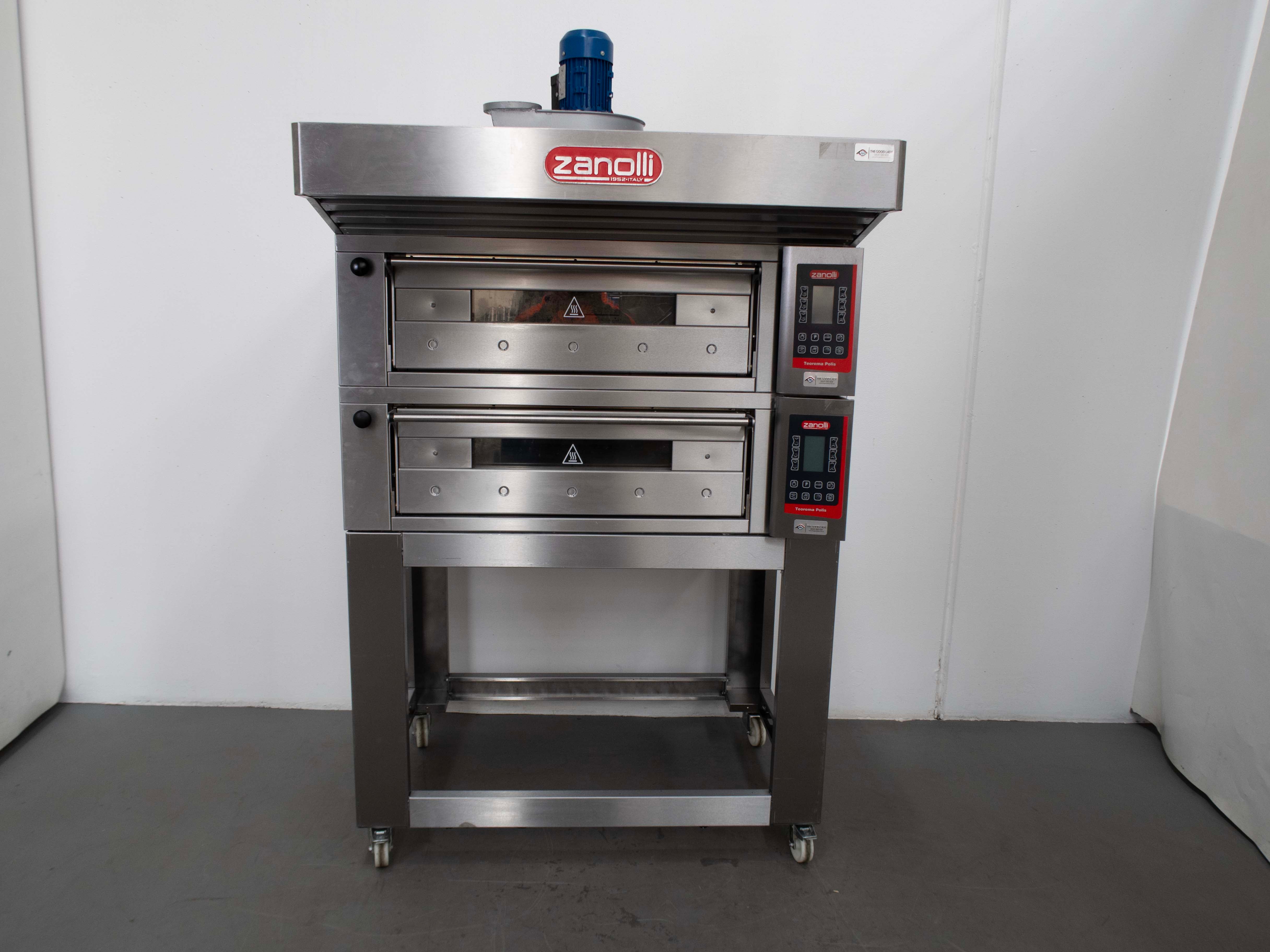 Zanolli T Polis 2/MC 18 2 Deck Pizza Oven