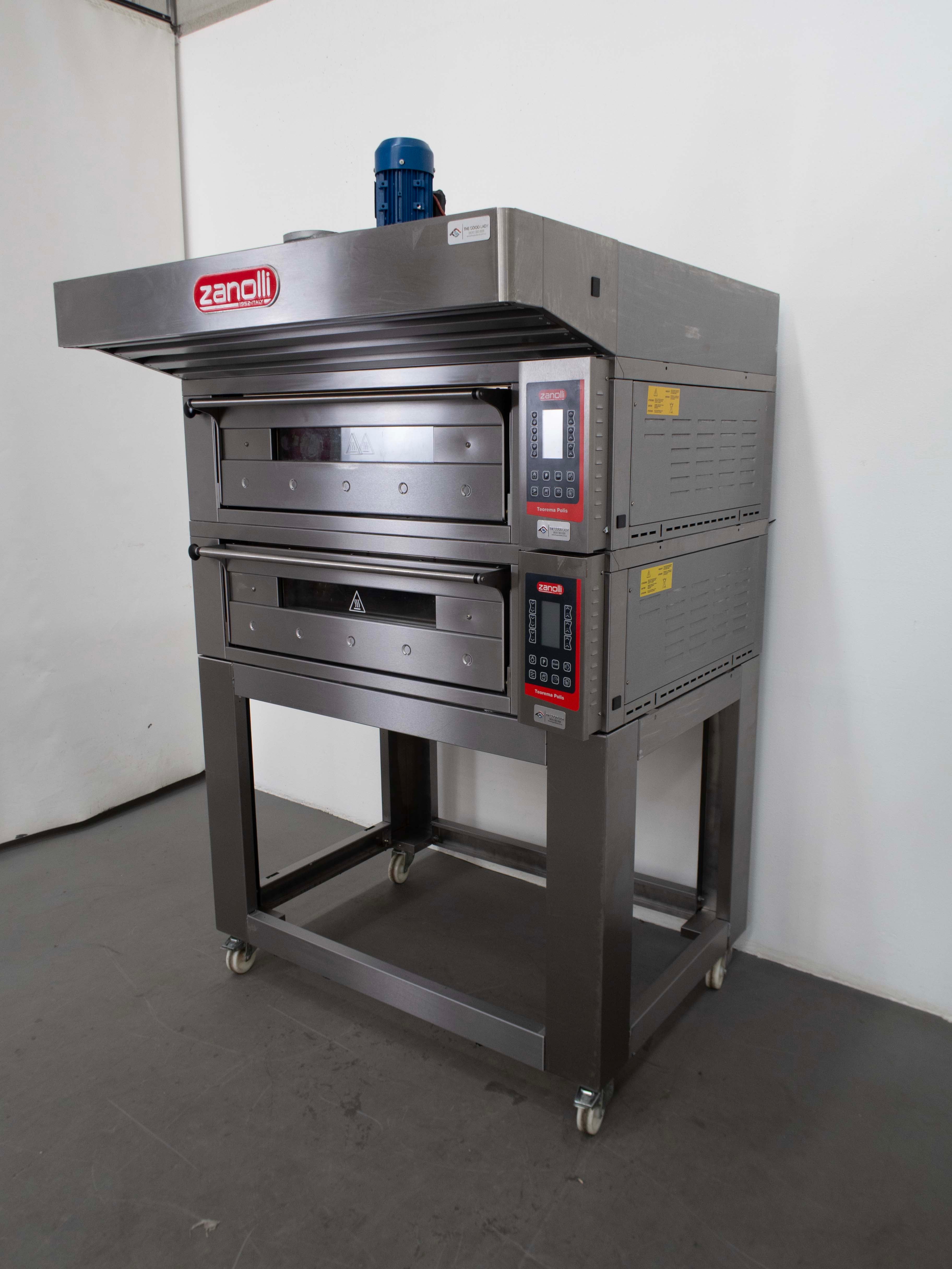 Zanolli T Polis 2/MC 18 2 Deck Pizza Oven