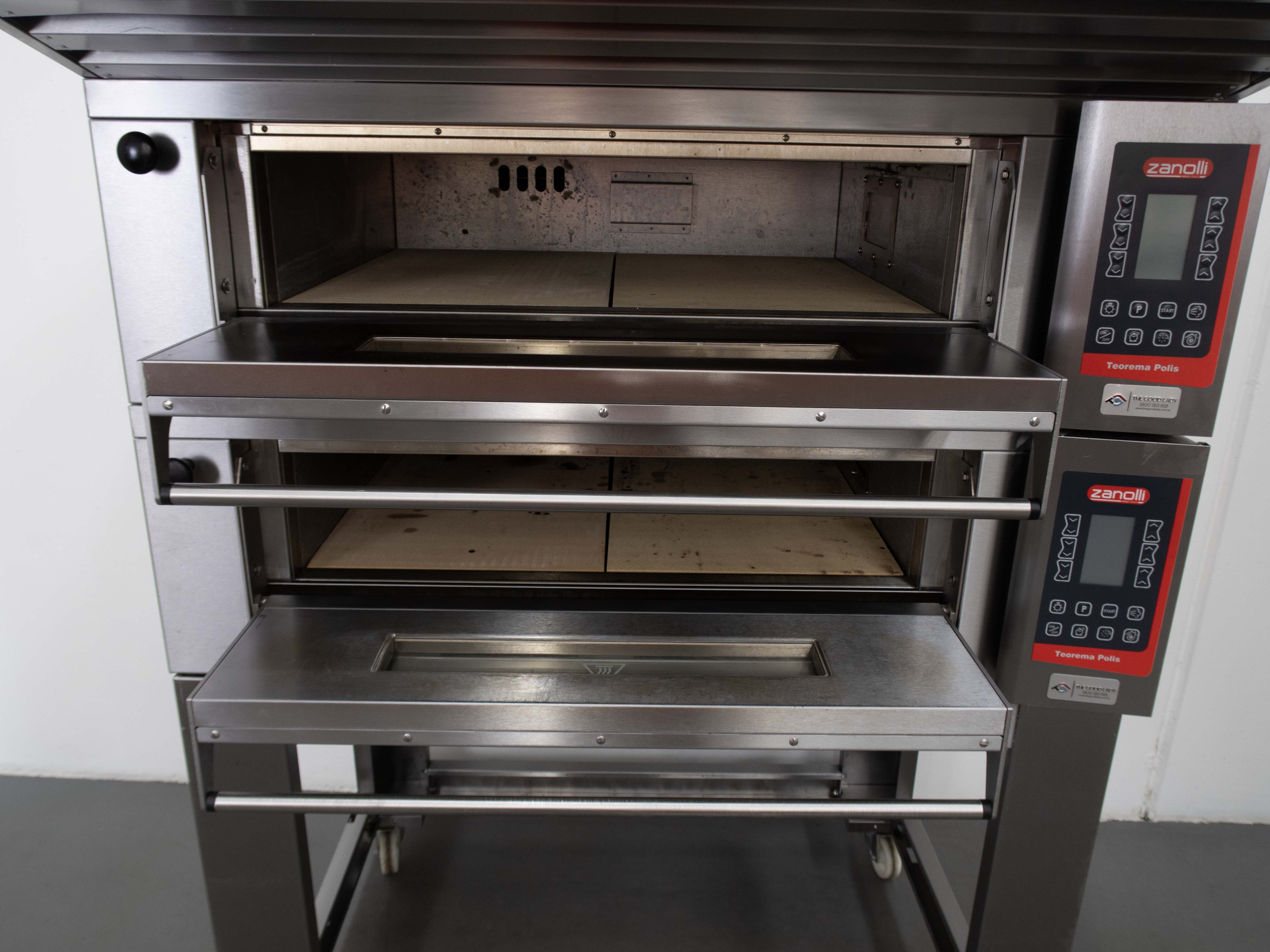 Zanolli T Polis 2/MC 18 2 Deck Pizza Oven