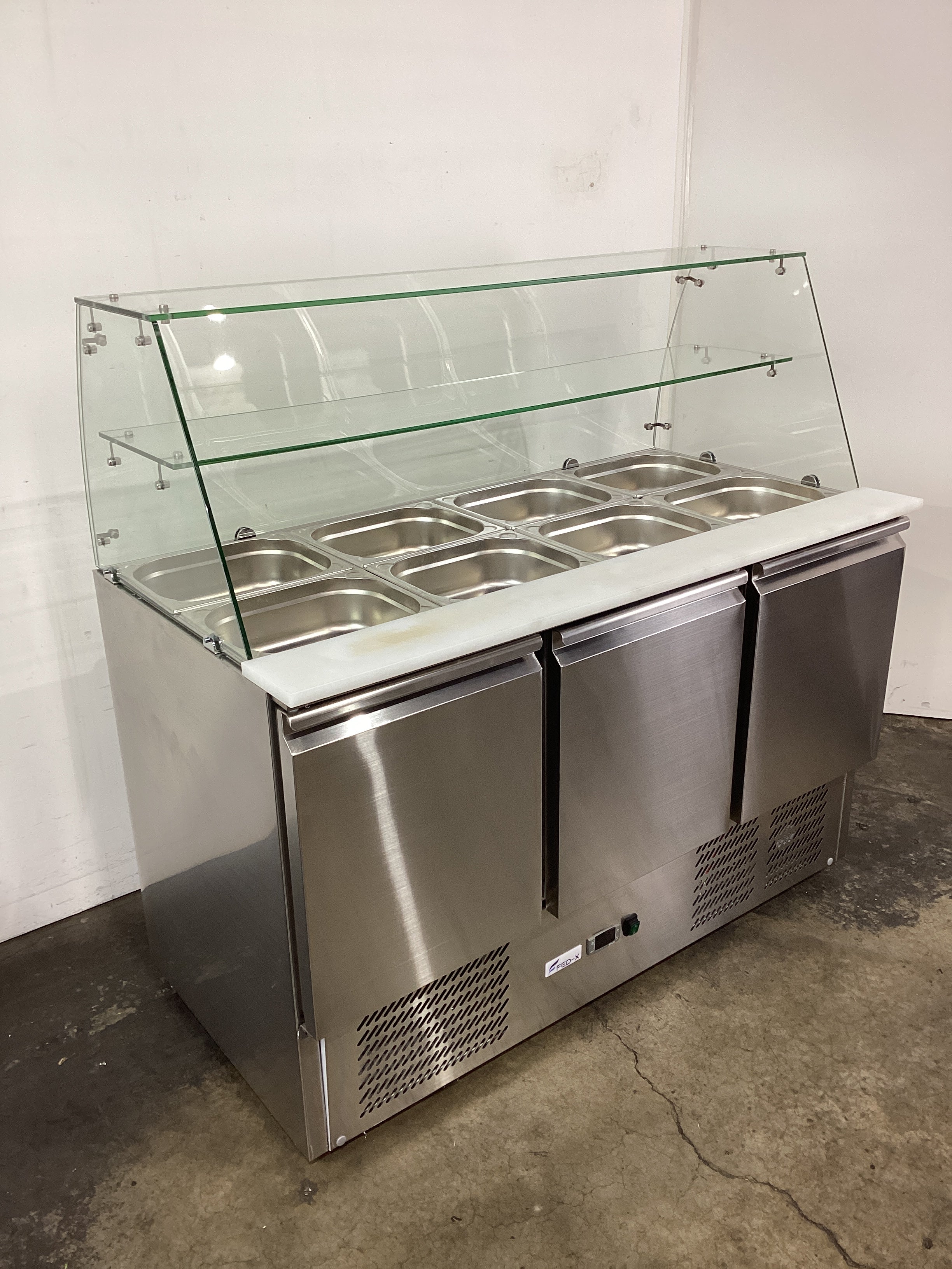 FED XS903GC Sandwich Prep Fridge