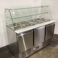 FED XS903GC Sandwich Prep Fridge