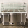 FED XS903GC Sandwich Prep Fridge