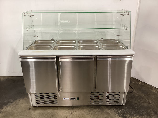 FED XS903GC Sandwich Prep Fridge