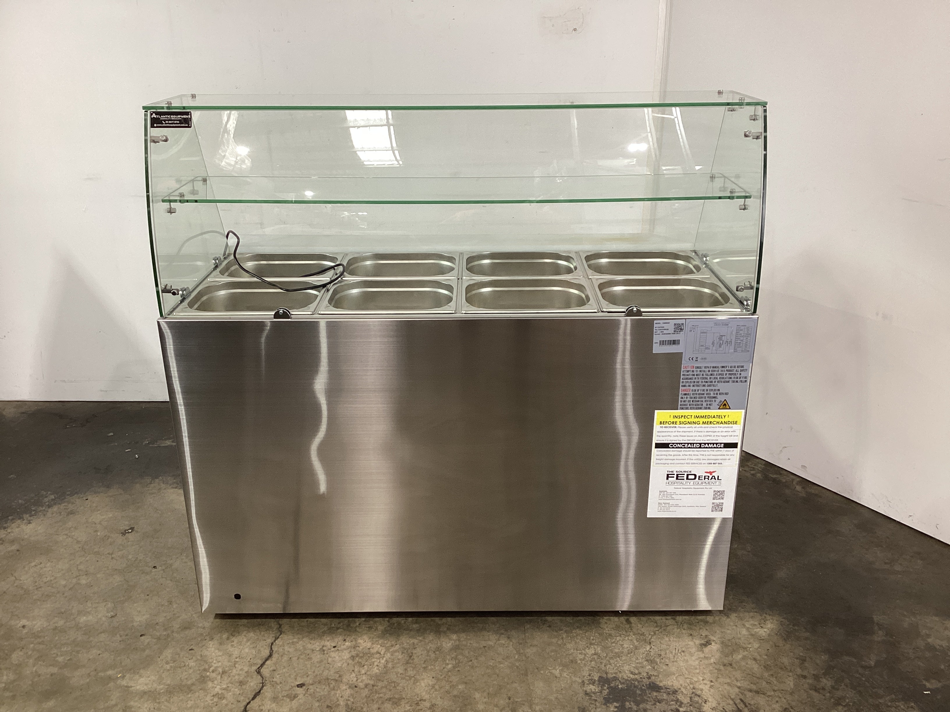 FED XS903GC Sandwich Prep Fridge