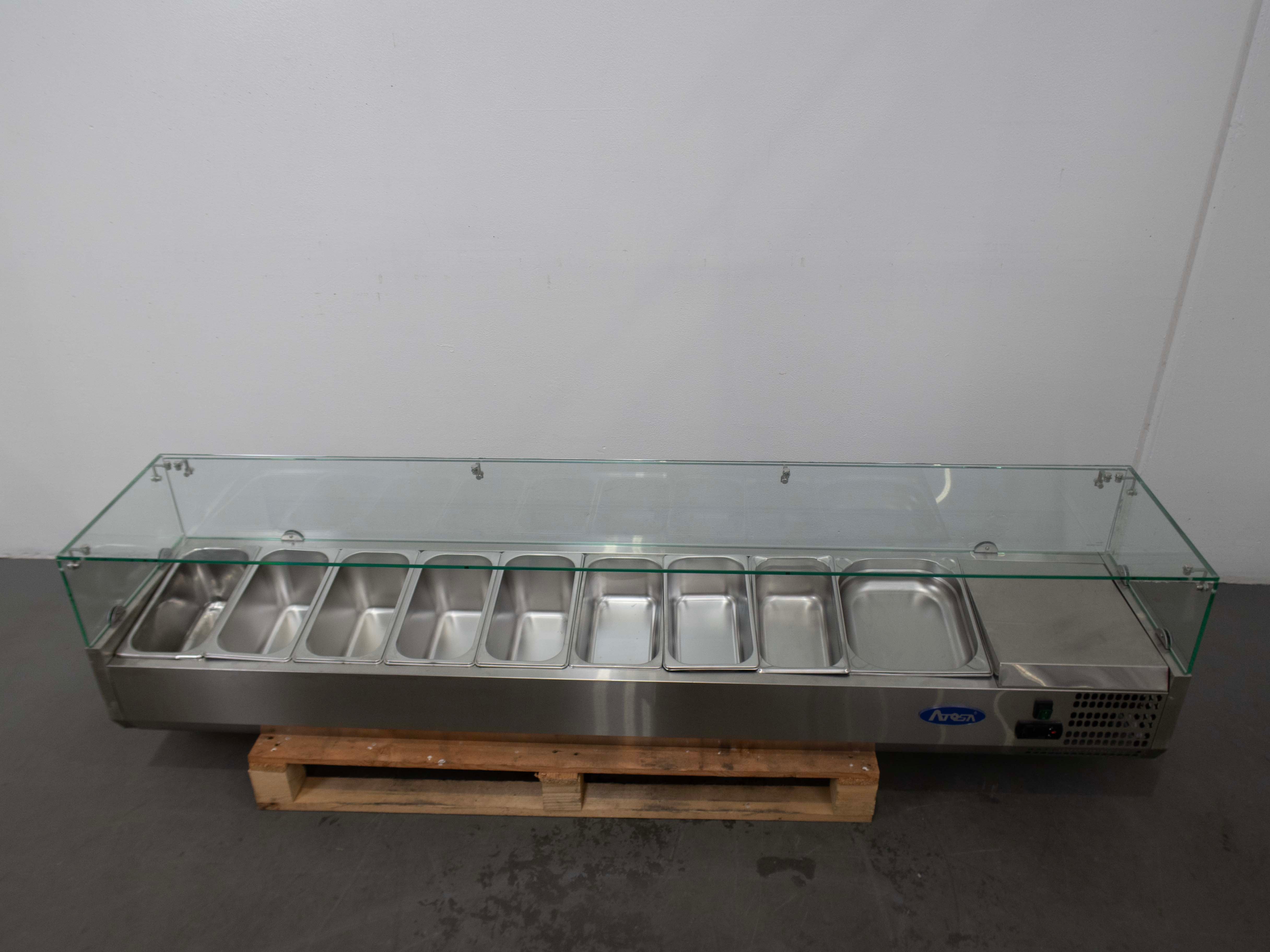 Atosa ESL3890GR Salad/Sushi Bar