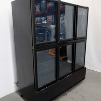 Skope RCB1350 6 x 1/2 Glass Door Upright Fridge
